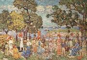 Maurice Prendergast The Promenade oil painting artist